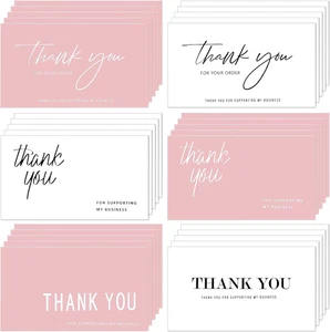 120 Pieces Thank You for Your Order Cards Customer Appreciation Note Cards Thank - Picture 1 of 12