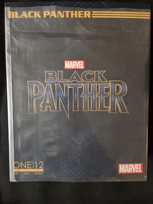Figura de acción Mezco Toys One:12 Collective Marvel Black Panther Foto 1 de 3