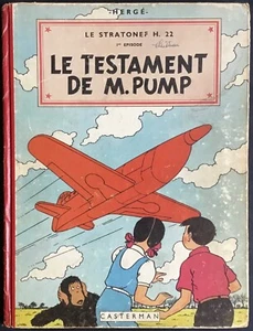 JO, ZETTE ET JOCKO Le Testament de M. Pump B5 Dos rouge EO 1951 État correct - Bild 1 von 24