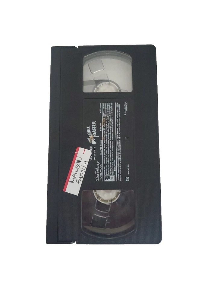 Disney's The Brave Little Toaster (VHS) Preowned - no case - Image 1 of 1