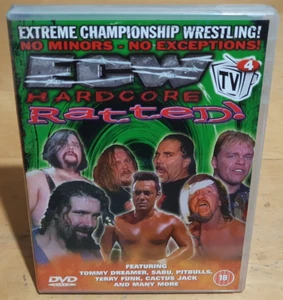 ECW - Hardcore Ratted TV 4 DVD In VGC Rare Extreme Championship Wrestling - Picture 1 of 3