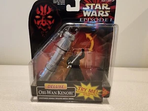 Star Wars Episode 1 Darth Maul Obi Wan Kenobi Error Package RARE POTF POTF2  - Bild 1 von 5