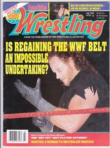 Inside Wrestling Magazine July 1992 Undertaker Big Van Vader Shawn Michaels WWF - Imagen 1 de 10