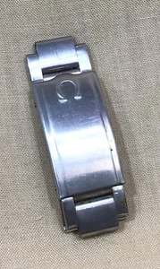 Hebilla de cierre omega acero 9,5 mm 1153 138 SPEEDMASTER 321 Chrono Seamaster 300 / - Imagen 1 de 12