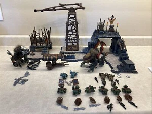 9891 Vorgan Stronghold Mega Bloks Dragons Krystal Wars w/ Dragon *90% Complete* - Picture 1 of 5