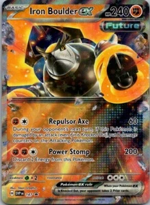 Iron Boulder ex 147 Sv: Scarlet & Violet Promo Cards Holo - Picture 1 of 2