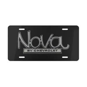 Compatible con Chevrolet Nova, matrícula de tocador delantero - Imagen 1 de 5