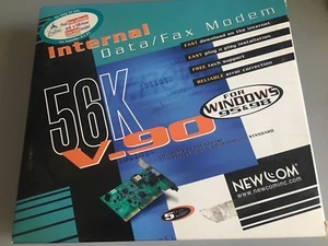 Módem de fax interno para computadora MS-2820, Newcom 16 bits ISA V.90 56 K Win 95/98, nuevo - Imagen 1 de 6
