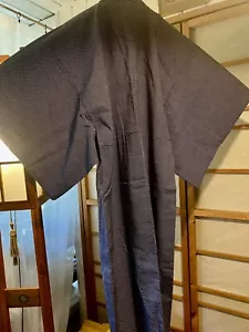 Men's Yukata kimono. Vintage-Custom Made At Kimono Shop In Japan Cotton Used - Picture 1 of 5