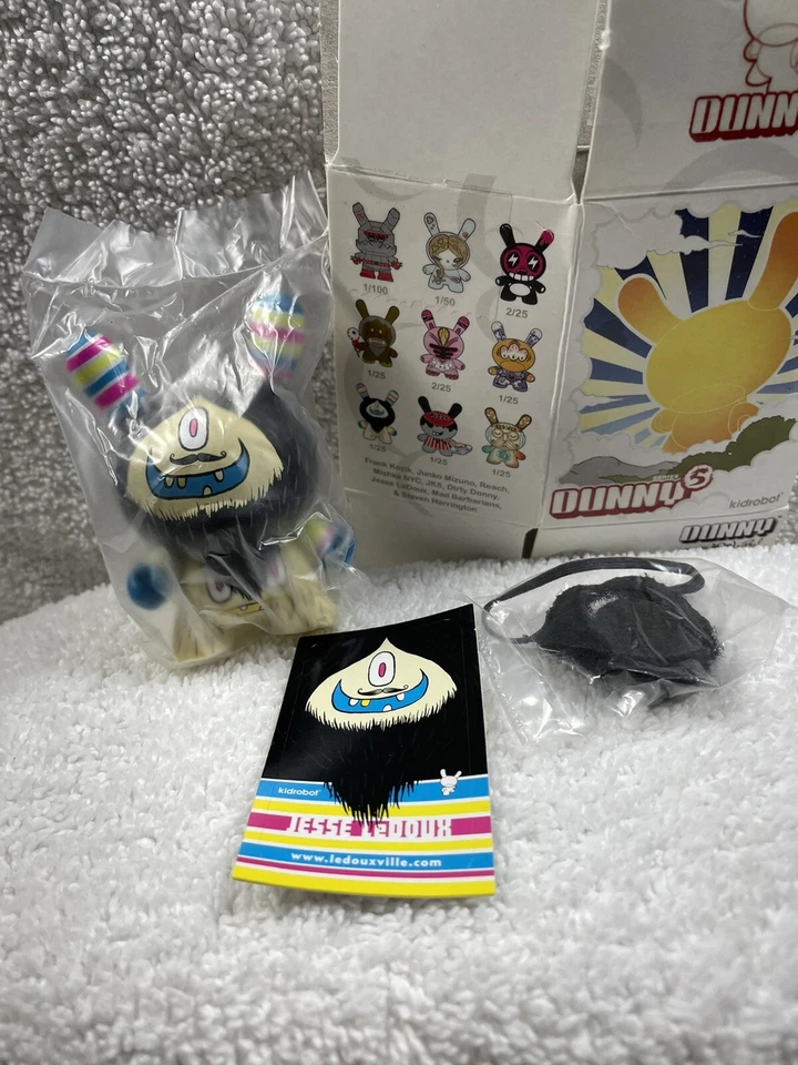 Kidrobot 3" Dunny Series 5 - JESSE LEDOUX "UNTITLED" Vinyl Figure - With BOX - Image 1 of 2