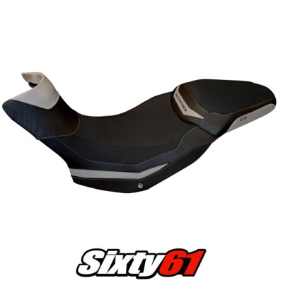Cubierta de asiento Ducati Multistrada 1200 1260 Enduro Tappezzeria 2016-2021 plateada Foto 1 de 4