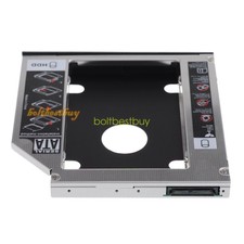 12.7mm 2nd SATA HDD Hard Disk Drive Tray Caddy Bay for HP IBM Lenovo Thinkpad