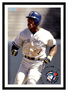 1994 Fleer #334 Rickey Henderson - Toronto Blue Jays