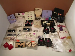 Vintage Konvolut Modeschmuck Ohrringe Paparazzi Creolen Ohrstecker - Bild 1 von 13