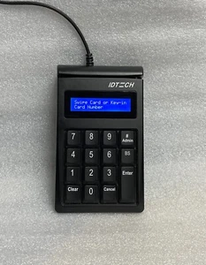 IDTech SecureKey M100 M130 Keypad IDKE-534833B USB Wired LCD Display - Picture 1 of 5
