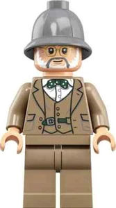 LEGO Indiana Jones Henry Jones Sr. Minifigure - Picture 1 of 1