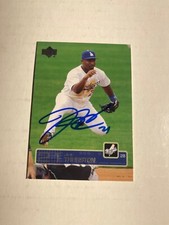 Los Angeles Dodgers JOE THURSTON Signed Card