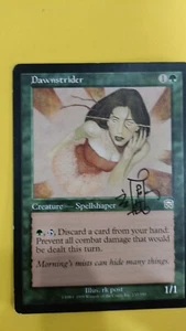 Dawnstrider - Mercadian Masques MTG Signed card - Picture 1 of 1