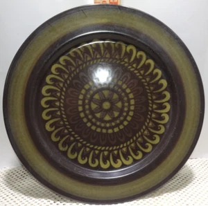 MIKASA Majorca Terrazzo Green DINNER Plate 10.5" Vintage Retro (READ) E2802 - Picture 1 of 6