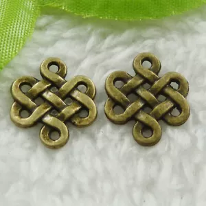 Free Ship 360 pcs bronze plated complect connectors 17x14mm B802 - Picture 1 of 4