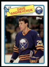 1988-89 NHL  Topps Dave Andreychuk Buffalo Sabres #163