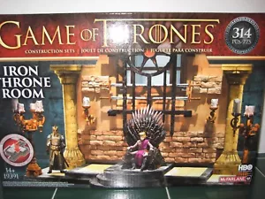 Juego de construcción de sala de trono de hierro McFarlane de Juego de Tronos - Imagen 1 de 1