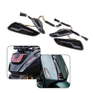 LED Front Rear Turn Signals Indicator DRL For PIAGGIO Vespa Sprint 50 125 150 - Picture 1 of 14
