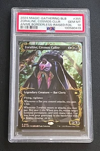 2024 MTG - Zoraline Cosmos Caller (Raised Foil) - Bloomburrow - PSA 10 - Picture 1 of 2