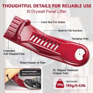 Portable Drywall Panel Lifter Multi-purpose Pocket Kicker New Bottle Opener - Picture 1 of 7