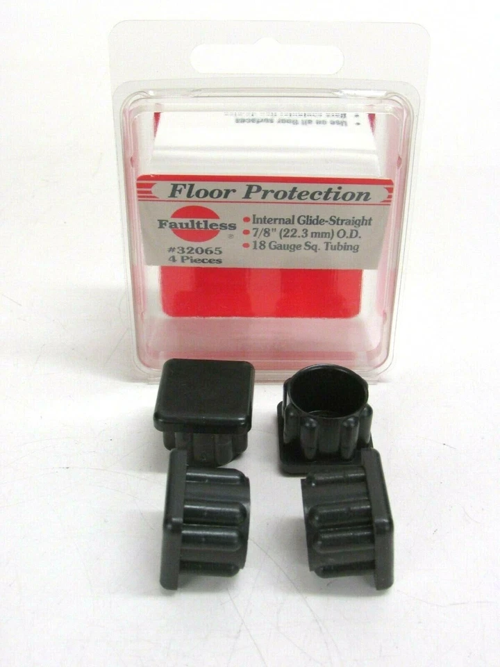 ¡NUEVO! (4) PROTECCIÓN DE SUELO 7/8" IMPECABLE DESLIZAMIENTO INTERNO RECTO, #32065 Foto 1 de 3