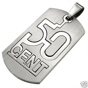 Stainless Steel Hip Hop Pendant with Choker 50-Unit MS114-5 - Picture 1 of 3