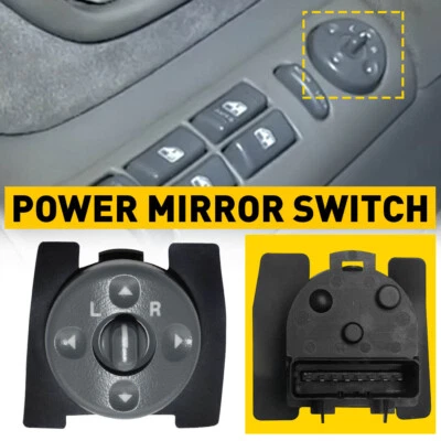 Botón de interruptor de espejo retrovisor eléctrico para camioneta Chevy GMC Tahoe Astro C/K S10 S15 Foto 1 de 4