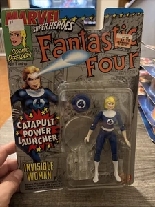 INVISIBLE WOMAN "Fantastic Four' Marvel Superheroes Action Figure, 1994 Toy Biz - Picture 1 of 2