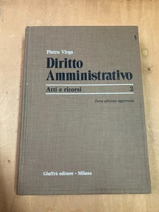 Diritto amministrativo atti e ricorsi 2 pietro virga - Foto 1 di 1