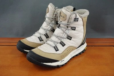 Botas impermeables Merrell Thermo Kiruna 2 Mid para mujer talla 8,5 beige gamuza Q-Form2 Foto 1 de 4