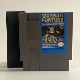 Wheel of Fortune Family Edition NES (Nintendo Entertainment System, 1990)