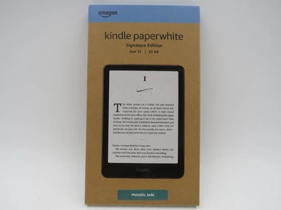Amazon Kindle Paperwhite Signature Edition 12th Gen Metallic Jade 32GB - Image 1 of 3