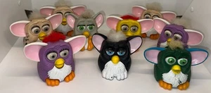 Furby McDonald’s Happy Meal Toys Collectible Figurines Lot of 9 Vintage 1998 🔥 - Picture 1 of 10