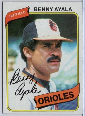 1980 Topps #262 Benny Ayala in EXMT Condition Orioles - Image 1 of 2