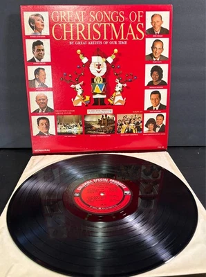 GREAT SONGS OF CHRISTMAS Various Artists ~ Goodyear Columbia CSM-388 Mono ~ VG+ - Image 1 of 4