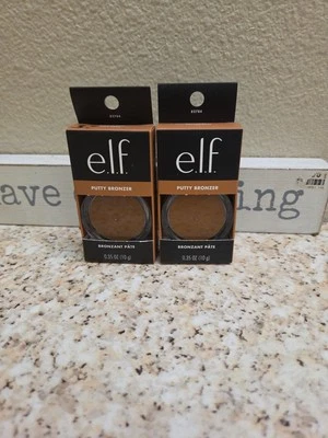 Lot Of 2 Elf Putty Bronzer #82784 Golden Daze 0.35 Oz Torn Box  - Image 1 of 4