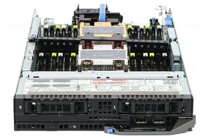 Dell PowerEdge FC630 2SFF 2x Xeon E5-2620 V4 128GB RAM 4x 240GB SATA SSD - Zdjęcie 1 z 9