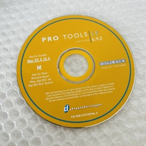 Pro Tools LE 6.9.2 Install Disk For Mac OS X 10.4 - Picture 1 of 2