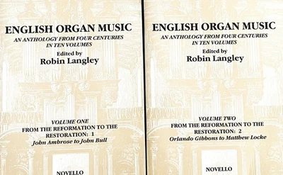 英语风琴音乐书籍卷 Langley Robin Religious Devotional 1-2 编辑 — 第 1/4 张图片