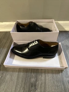 Amblers James Oxford-Schuh mit Ledersohlen schwarz Größe 11 - Bild 1 von 15