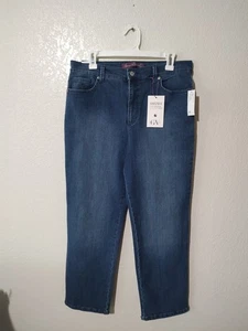 gloria vanderbilt amanda jeans 14p Short Straight Blue Frisco - Bild 1 von 13