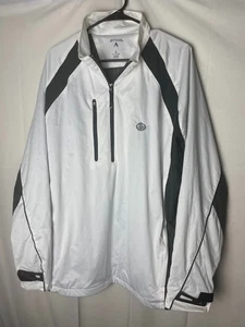 Antigua Reynolds Lake Oconee Atlanta Golf 1/2 Zip Pullover Jacke weiß Gr. XL - Bild 1 von 6