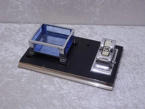 Art Decó Bauhaus Diseño Eterno Calendario Set de Escritorio - Vintage - Picture 1 of 4