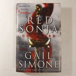 Red Sonja : Consumed - Gail Simone Hardcover DJ 1st Edition Printing 2024 Movie - Picture 1 of 13