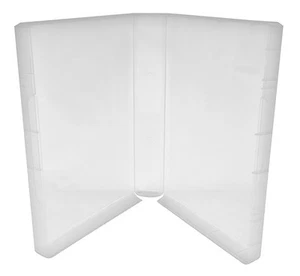 Clear Storage Cases 40mm for Wood Mounted Rubber Stamps (No Hub) - Picture 1 of 1